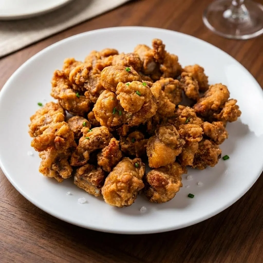 Salt and pepper squid at Harvest Garden Restaurant, Country Hills Calgary